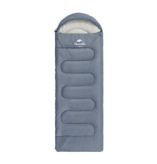 Спальний мішок Naturehike Y150L NH21MSD08 правий, сіро-блакитний (6975641888741)