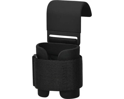 Гаки для тяги на зап'ястя RDX W5 Gym Hook Strap Black Plus (WAN-W5B+)