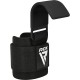 Гаки для тяги на зап'ястя RDX W5 Gym Hook Strap Black Plus (WAN-W5B+)