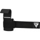 Гаки для тяги на зап'ястя RDX W5 Gym Hook Strap Black Plus (WAN-W5B+)