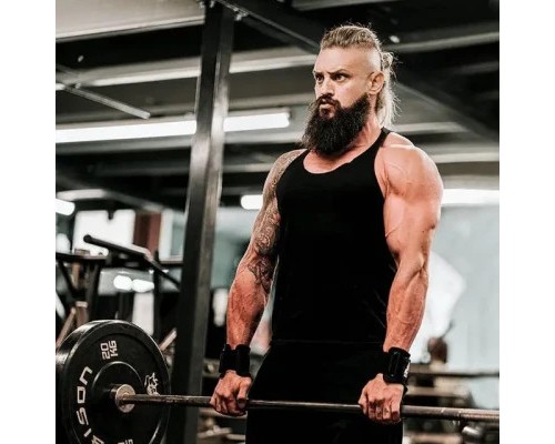 Гаки для тяги на зап'ястя RDX W5 Gym Hook Strap Black Plus (WAN-W5B+)