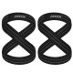 Кистьові лямки RDX Gym Lifting 8 Figure Straps Gray L (WAC-W8G-L)