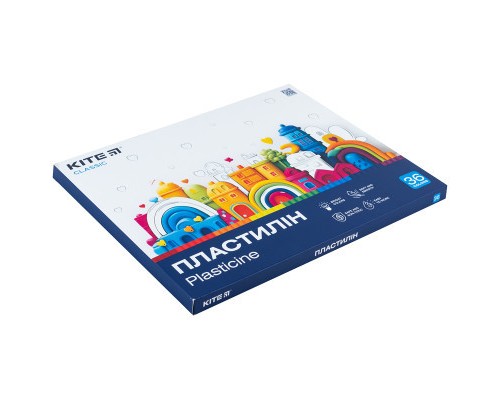 Пластилін Kite Classic 36 кольорів, 720 г (K-078)