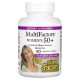 Мультивітамін Natural Factors Мультивітаміни для жінок 50+, MultiFactors, Women's 50+, 90 вегетар (NFS-01587)
