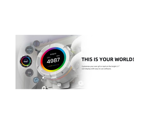 Система рідинного охолодження ID-Cooling SL360 XE White Система рідинного охолодження ID-Cooling SL360 XE White