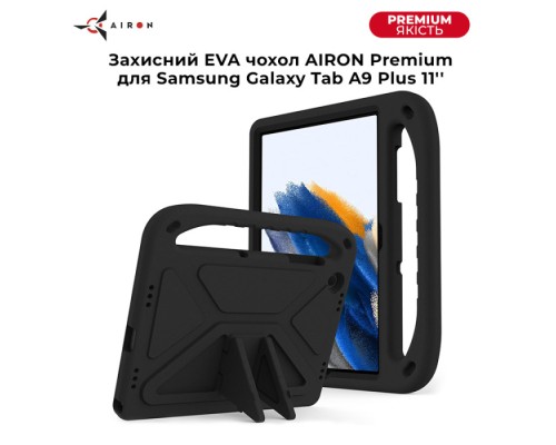 Чохол до планшета AirOn EVA Premium Samsung Galaxy Tab A9 Plus 11'' 2023 Black (4822352781122)
