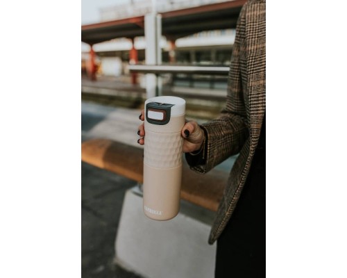 Термокружка Kambukka Etna Grip 500 мл ніжно-бежевий (11-01046)