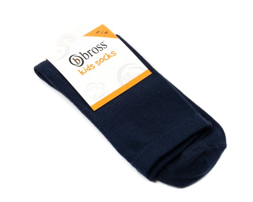 Шкарпетки дитячі Bross однотонні (10768-13-blue)