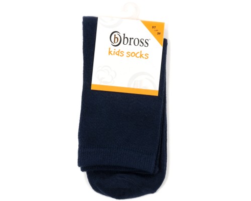 Шкарпетки дитячі Bross однотонні (10768-13-blue)