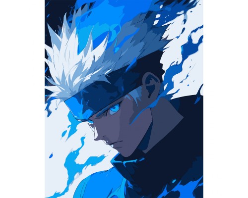 Картина по номерам Santi Холодний погляд 40 х 50 см (955384)