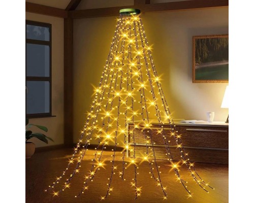 Гірлянда ColorWay Каскад LED 98 7 x 1.5 м 8 функцій (CW-G-98L71CU)