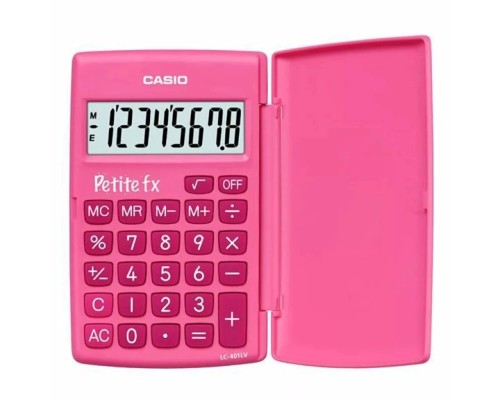 Калькулятор Casio LC-401LV-PK-W-A-EP, рожевий (CALC-CAS-LC-401LV-PK)