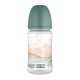Пляшечка для годування Canpol babies Easystart MOUNTAINS антиколікова з широким отвором 240 мл зелена (35/243_gre)