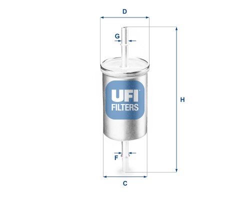 Фільтр паливний UFI 31.769.00