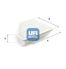 Повітряний фільтр для автомобіля UFI 30.504.00