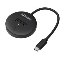 Концентратор Sandberg USB3.2 Type-C toSSD M.2 NVMe M Key (136-47)