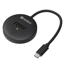 Концентратор Sandberg USB3.2 Type-C toSSD M.2 NVMe M Key (136-47)