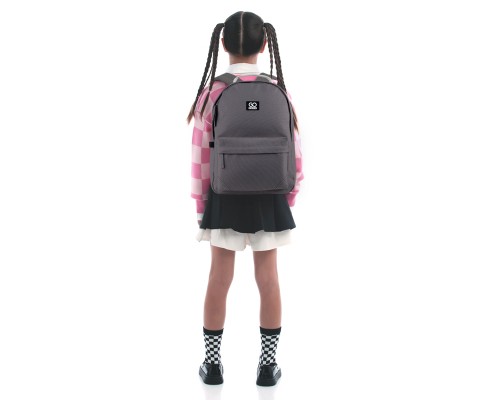 Рюкзак шкільний GoPack Education Teens 147 сірий (GO25-147M-7)