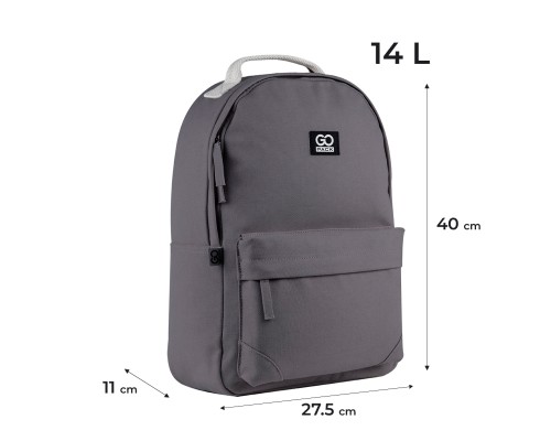 Рюкзак шкільний GoPack Education Teens 147 сірий (GO25-147M-7)