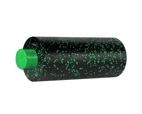 Масажний ролик PowerPlay PP-4348 2 in 1 EPP Foam Roller 33x14см Чорно/Зелений (PP_4348_Green_(33*14))