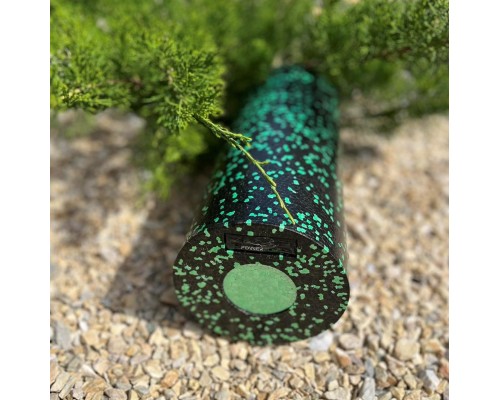 Масажний ролик PowerPlay PP-4348 2 in 1 EPP Foam Roller 33x14см Чорно/Зелений (PP_4348_Green_(33*14))