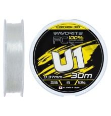 Флюорокарбон Favorite U1 FC 30m 5.0/0.37mm 20.5lb/9.31kg (1693.12.17)