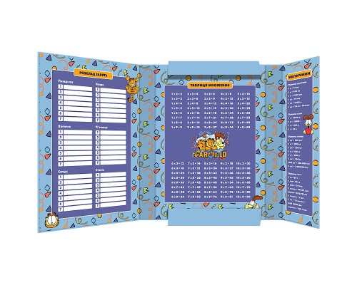 Папка для зошитів Kite В5 на гумці Garfield (GF25-210)