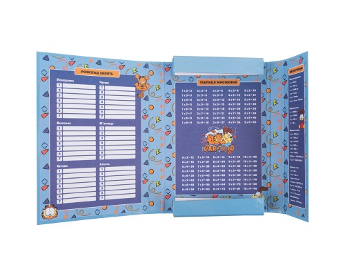 Папка для зошитів Kite В5 на гумці Garfield (GF25-210)