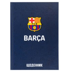Щоденник шкільний Kite FC Barcelona, тверда обкладинка (BC25-262)