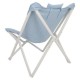 Крісло складане Bo-Camp Gordes L Pastel Blue (1200371) (DAS303256)