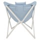 Крісло складане Bo-Camp Gordes L Pastel Blue (1200371) (DAS303256)
