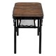 Туристичний стіл Bo-Camp Woodbine 56x34 cm Black/Wood look (1404191) (DAS303265)
