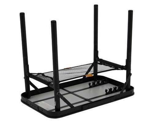 Туристичний стіл Bo-Camp Woodbine 56x34 cm Black/Wood look (1404191) (DAS303265)