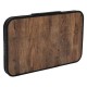 Туристичний стіл Bo-Camp Woodbine 56x34 cm Black/Wood look (1404191) (DAS303265)