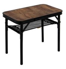 Туристичний стіл Bo-Camp Woodbine 56x34 cm Black/Wood look (1404191) (DAS303265)