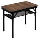 Туристичний стіл Bo-Camp Woodbine 56x34 cm Black/Wood look (1404191) (DAS303265)