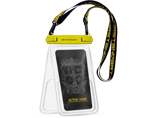 Чохол до мобільного телефона Armorstandart Waterproof Сapsule Double Pockets Yellow (ARM84416)