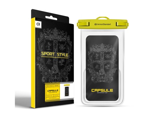 Чохол до мобільного телефона Armorstandart Waterproof Сapsule Double Pockets Yellow (ARM84416)