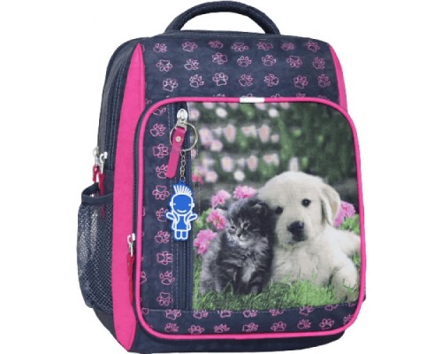 Рюкзак шкільний Bagland Школяр 8 л. 321 сірий 138 д (0012870) (5886640)