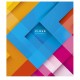 Зошит Школярик Cloud colorful 48 аркушів клітинка (048-3161K)
