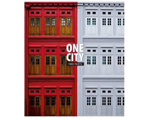 Зошит Школярик One city, two parts 80 аркушів клітинка (080-3137K)
