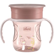 Поїльник-непроливайка Chicco Perfect Cup 200 мл. від 12 місяців (рожева) (06951.15)