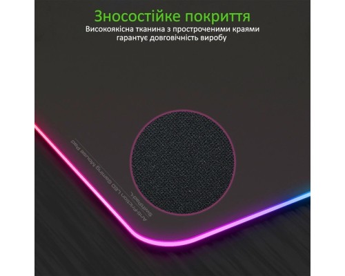 Килимок для мишки Vertux SwiftPad-L Black (swiftpad-l.black)