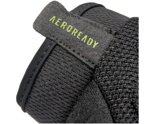 Рукавички для фітнесу Adidas Essential Training Gloves ADGB-15002GN чорний, зелений M (885652025966)