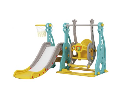 Ігровий майданчик Mealux Ariel (KD-B252 Yellow / Blue / Grey)