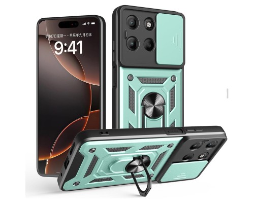 Чохол до мобільного телефона BeCover Military Motorola Moto G15 / G15 Power Dark Green (713532)