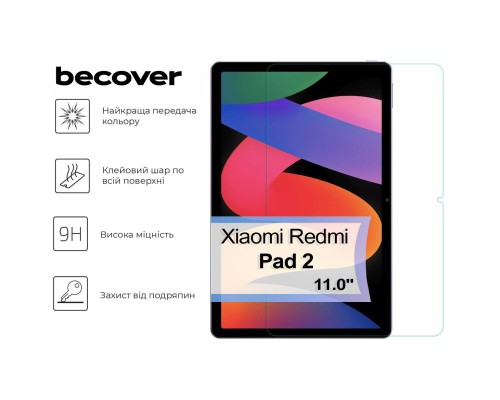 Скло захисне BeCover OnePlus Pad 2 (713570)