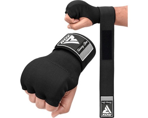 Бинти-рукавиці RDX IS2 Inner Straps Black XL (HYP-IS2B-XL)