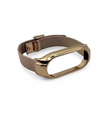 Ремінець до фітнес браслета BeCover Metal для Xiaomi Mi Smart Band 9 Rose Gold (711981)