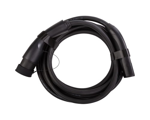 Зарядний кабель для електромобіля HiSmart Tesla - Type 2, 32A, 7.2kW, 1-фазний, 5м (EV200870)